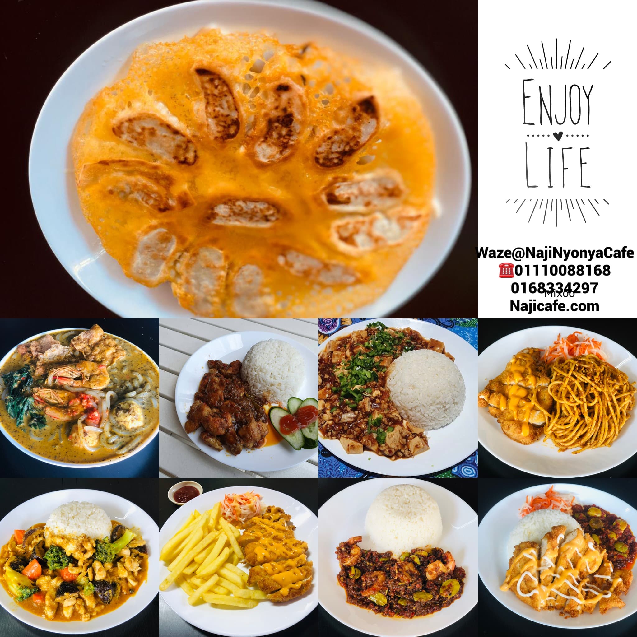 7 most popular dishes!